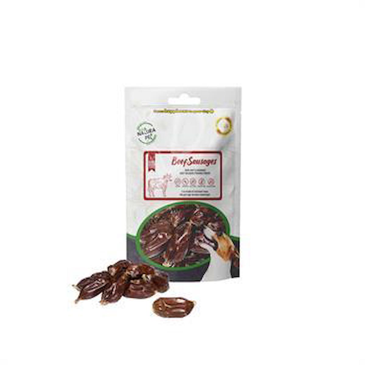 Eco Natura Pet Beef Sausages Yumuşak Biftek Sosis Köpek Ödülü 100Gr