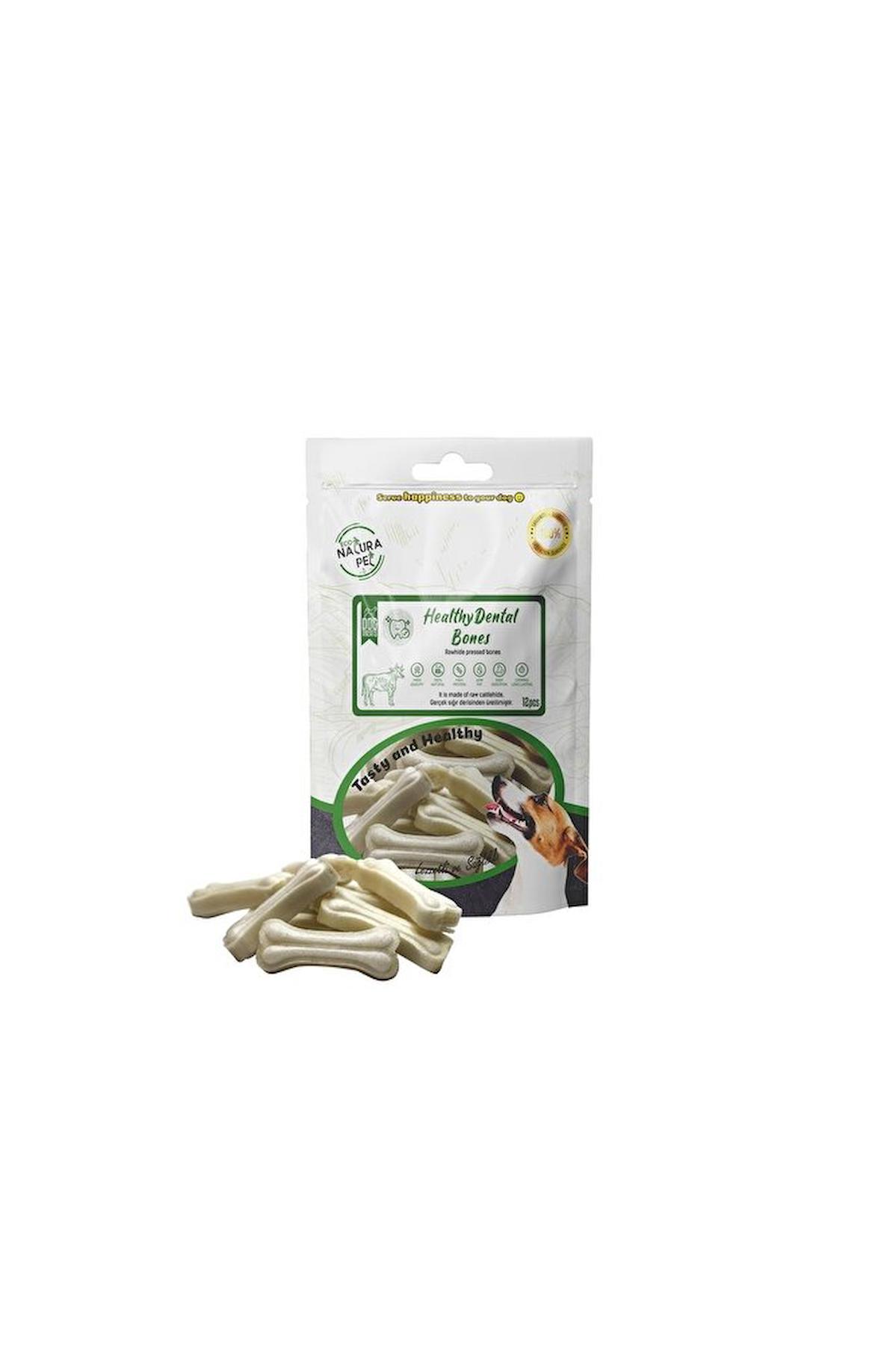 Eco Healty Dental Bones Beyaz Pres Kemik 5cm 12li 90gr