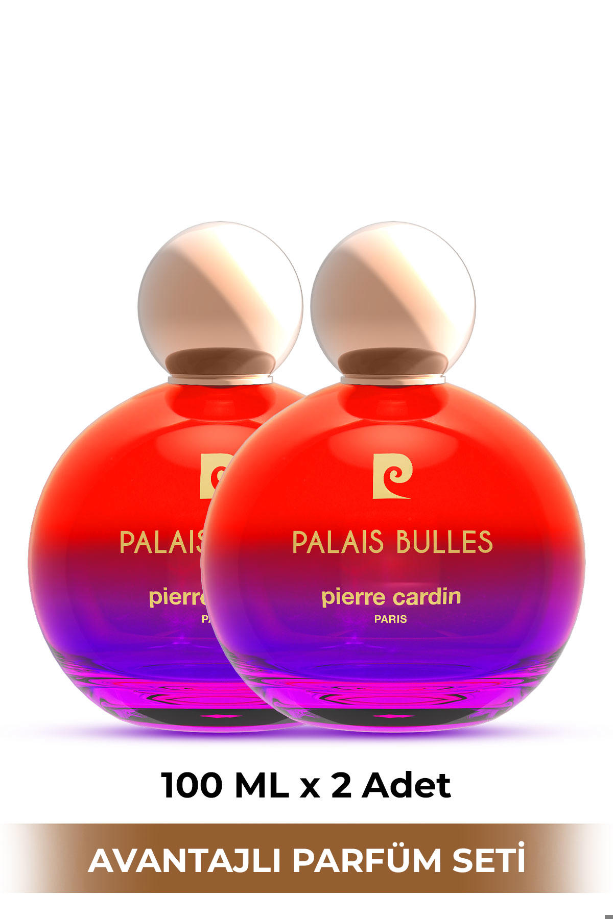 Pierre Cardin Palais Bulles EDP 100 ml ikili Kadın Parfüm Seti STCC021278