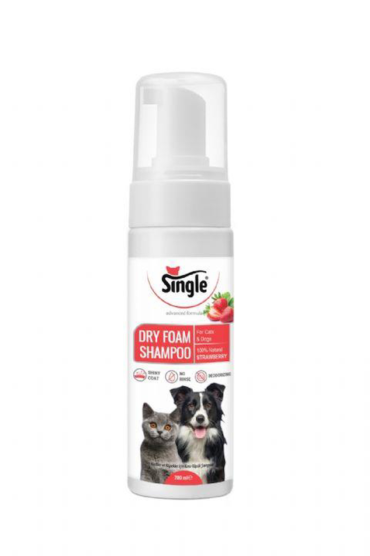 Single Köpük Şampuan Çilek 200 ml