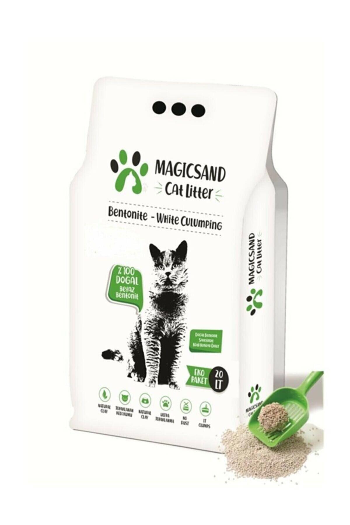 magicsand Cat Litter Kokusuz Kedi Kumu 20 Lt İnce Taneli