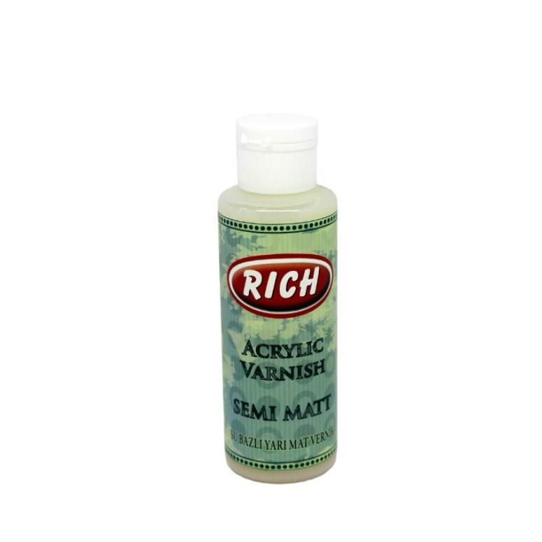 Rich Su Bazlı Yarı Mat Vernik 120ml