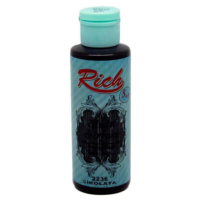 Rich Multi Surface Akrilik Boya 120ml 2236 Çikolata