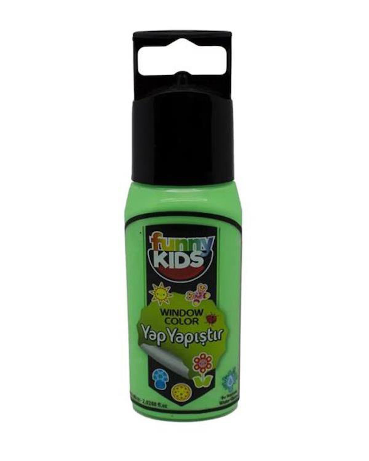 Funny Kids Yap Yapıştır 60cc Neon Yeşil