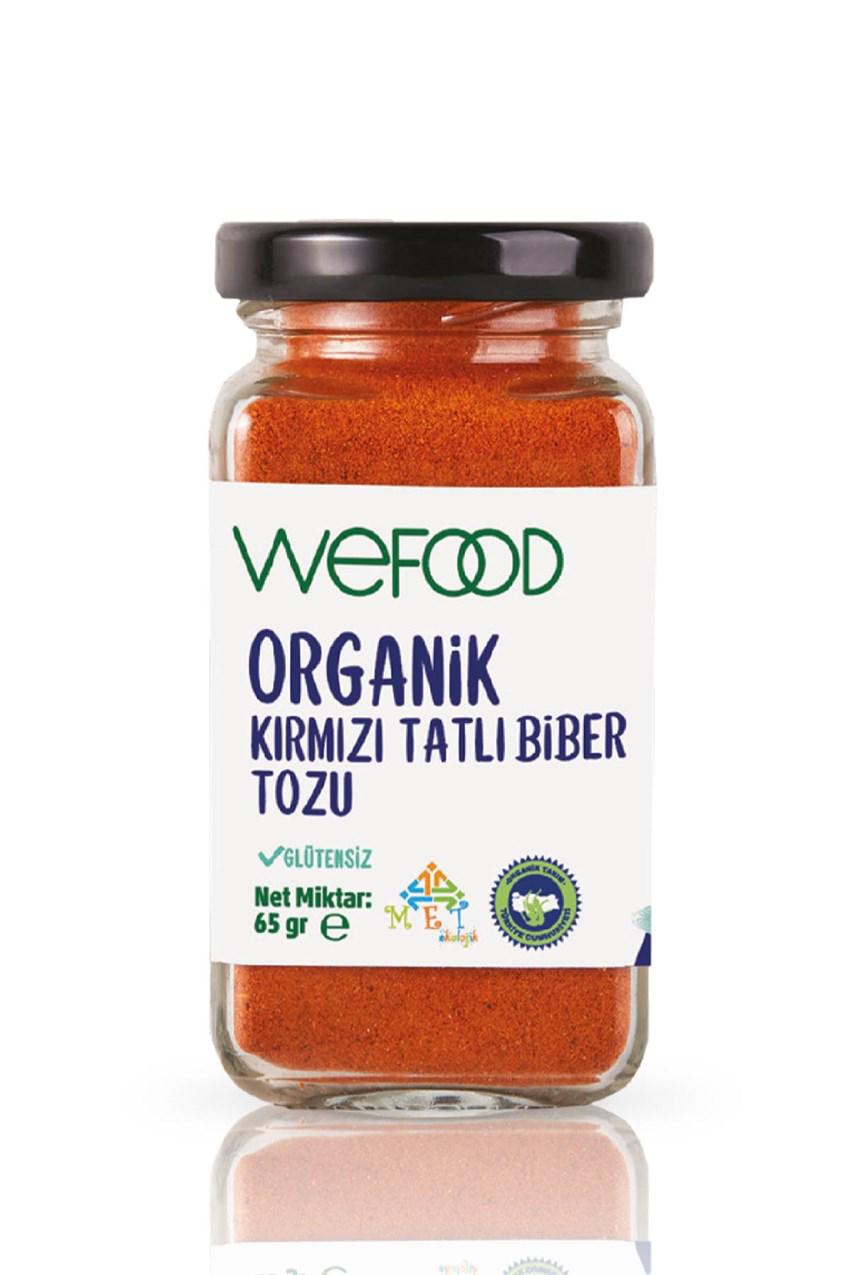 Wefood Organik Kırmızı Tatlı Biber Tozu 50 gr