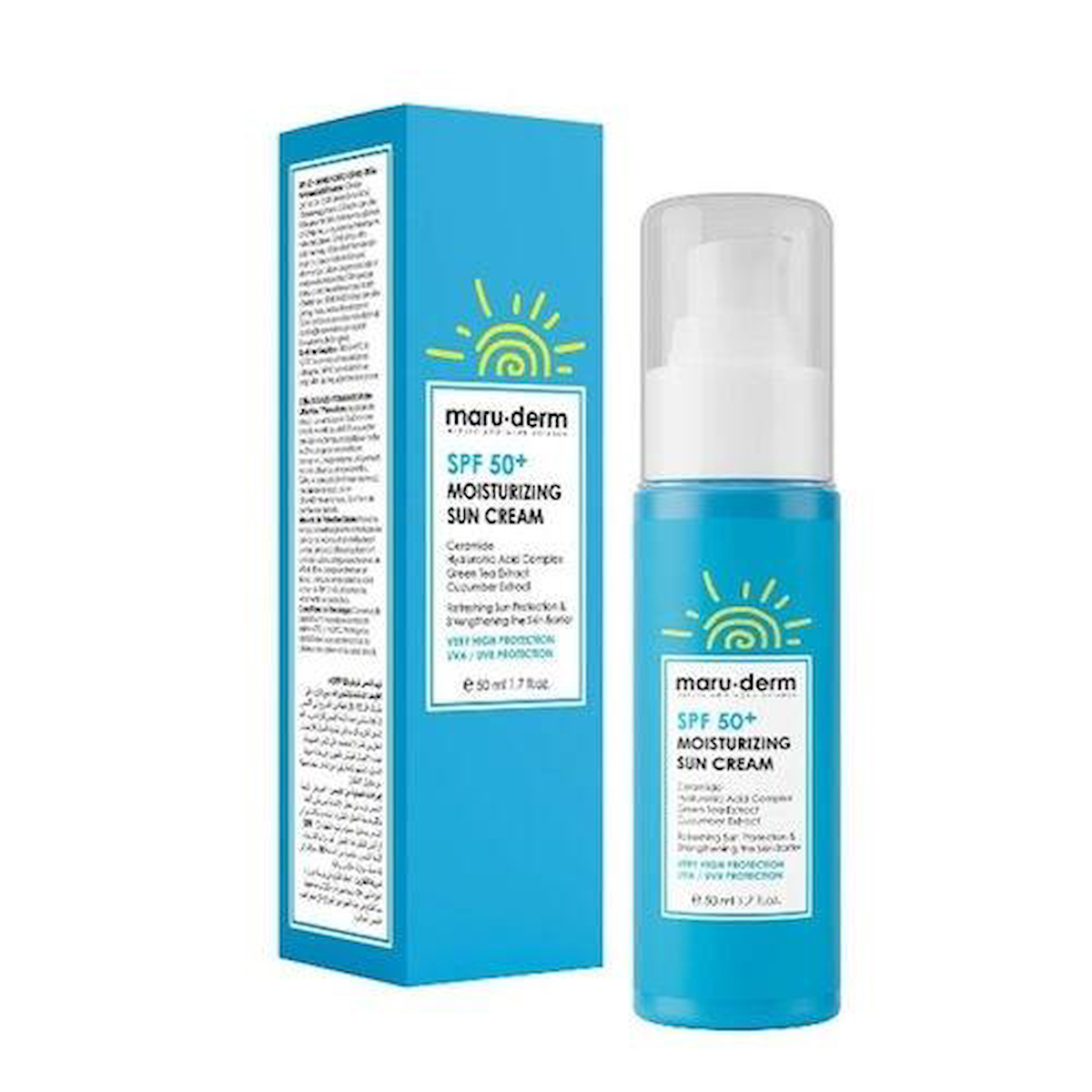 Maruderm Güneş Kremi Nemlendirici Spf 50 50 Ml