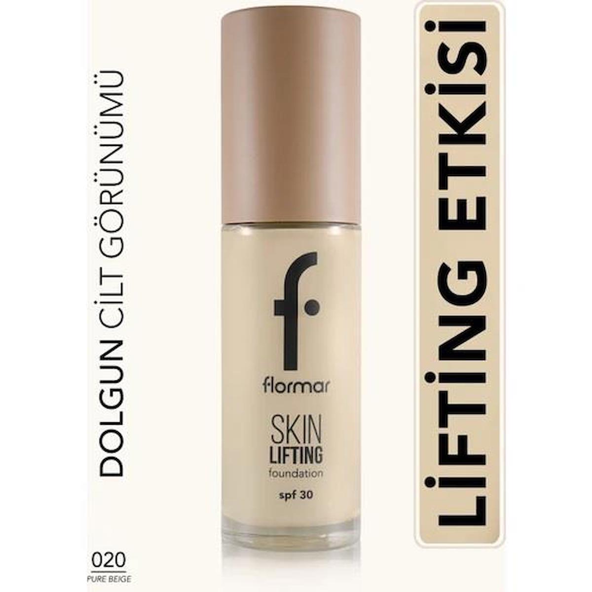 Flormar Skın Lıftıng Foundation 020 Pure Beıge 30 Ml