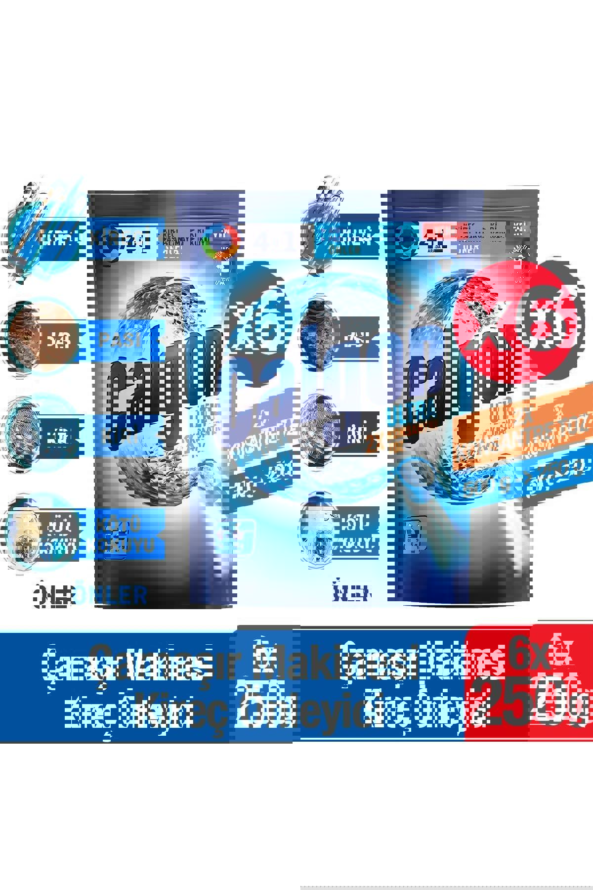 Calgon Ultra 6x250 gr Toz Kireç Önleyici