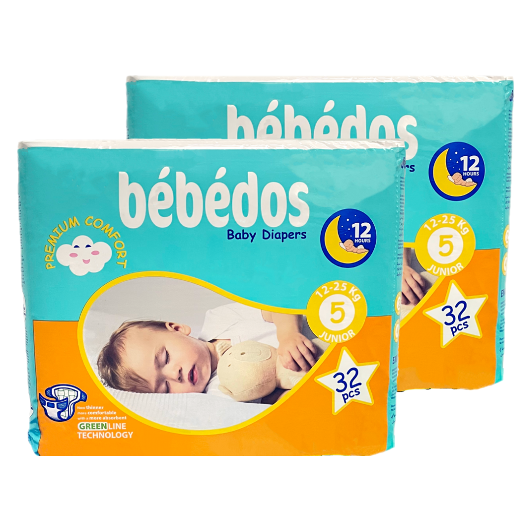 Bebedos 2'li Junior Bebek Bezi 64'lü Set