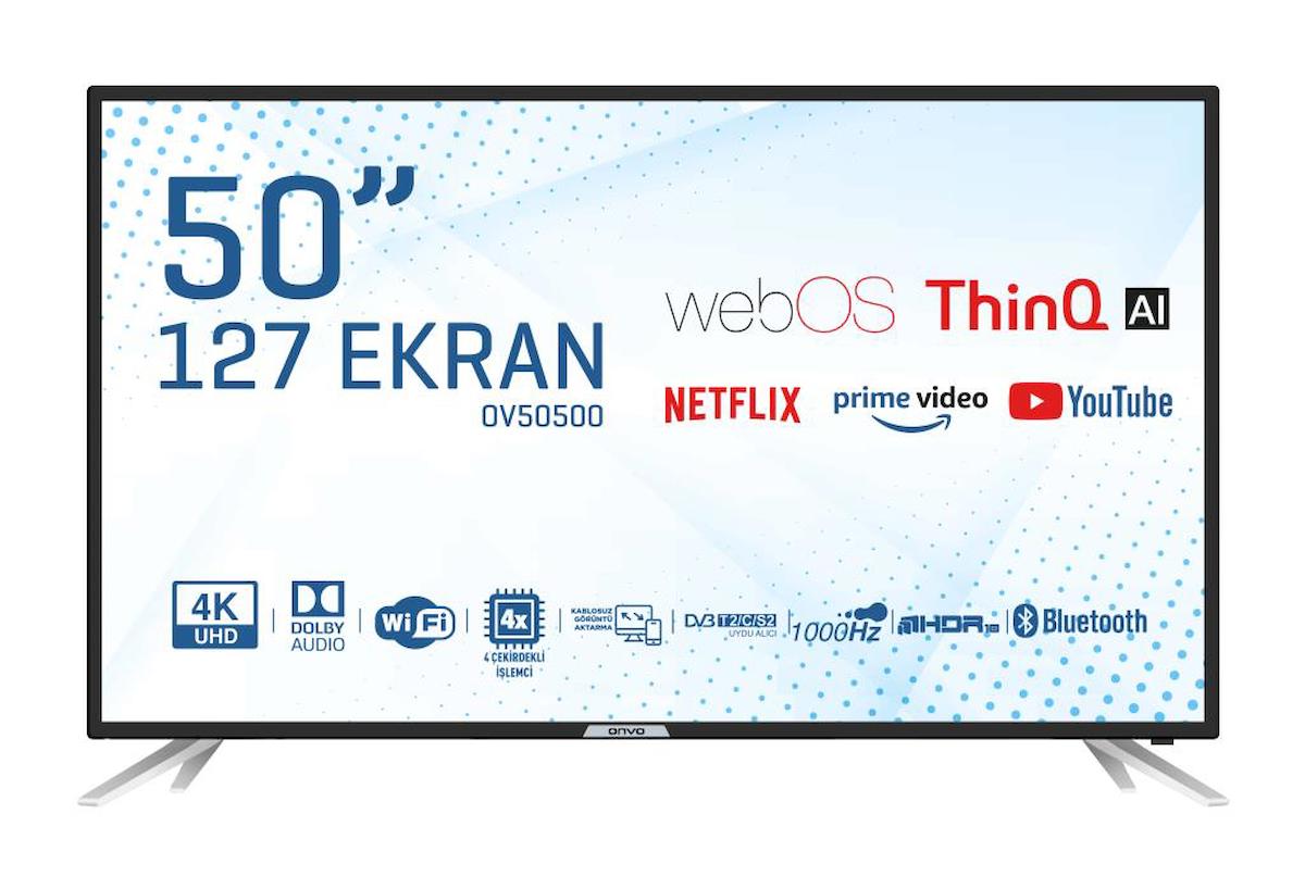 Onvo OV50500 4K Ultra HD 50" WebOS LED TV