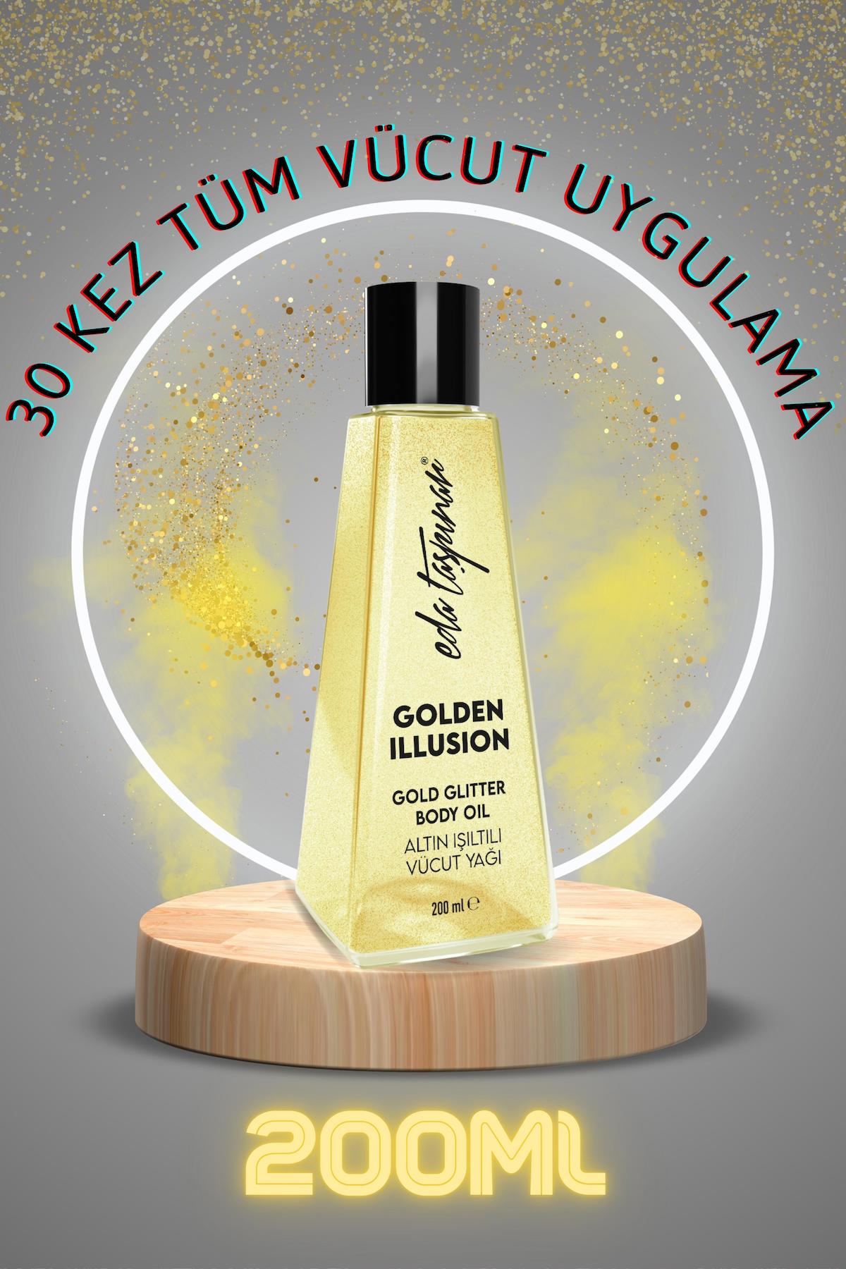 Eda Taşpınar Işıltılı Vücut Yağı Golden Illusion - 200 ML (EGX91)