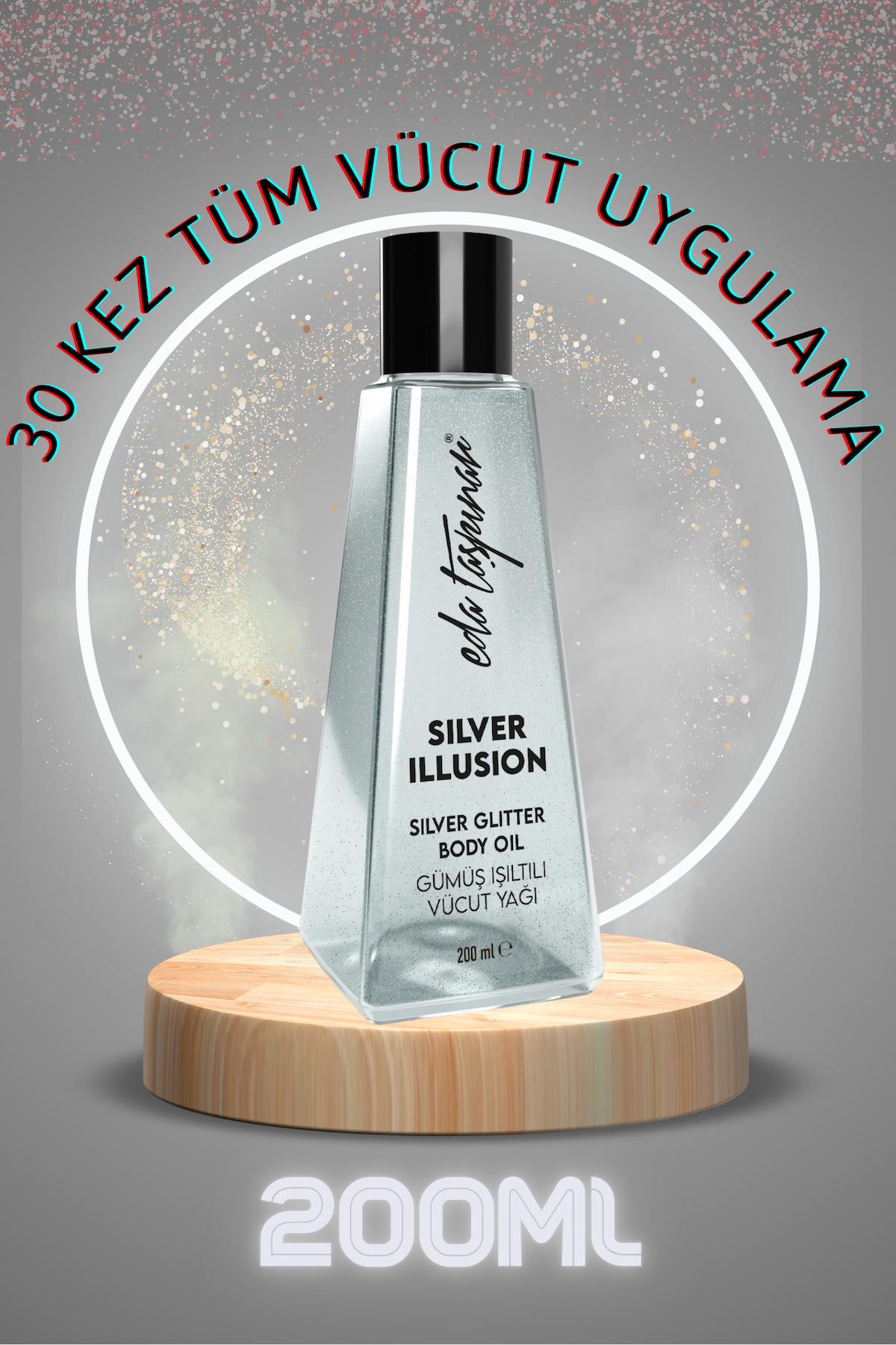 Eda Taşpınar Işıltılı Vücut Yağı Silver Illusion - 200 ML (EGX90)