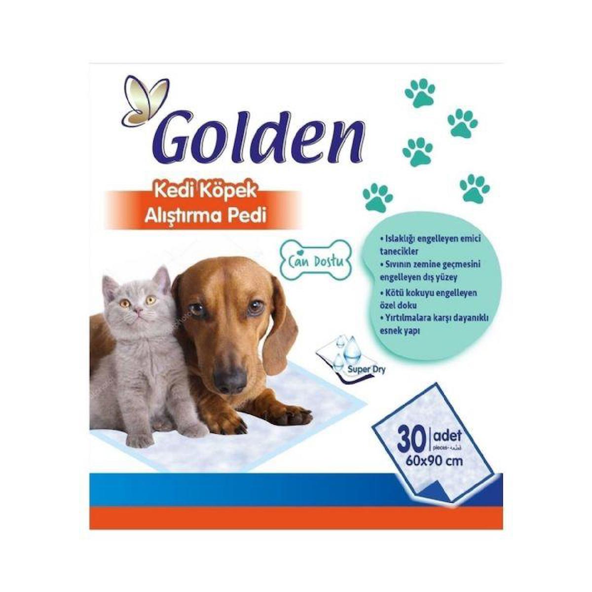 Golden Kedi-Köpek Alıştırma Pedi 60x90 30 lu