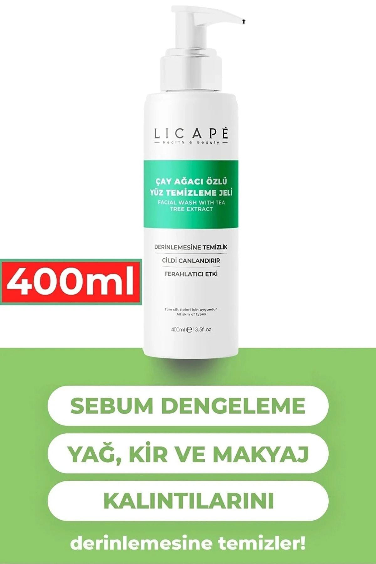 Çay Ağacı Özlü Yüz Temizleme Jeli 400ml