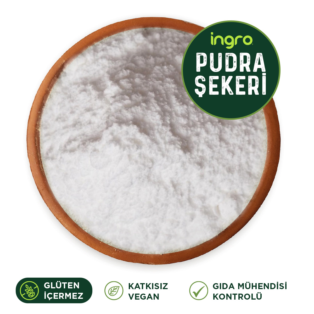 Glutensiz Pudra Şekeri 250 G