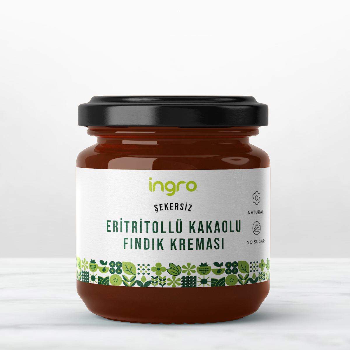 Eritritollü Kakaolu Fındık Kreması 200 ML