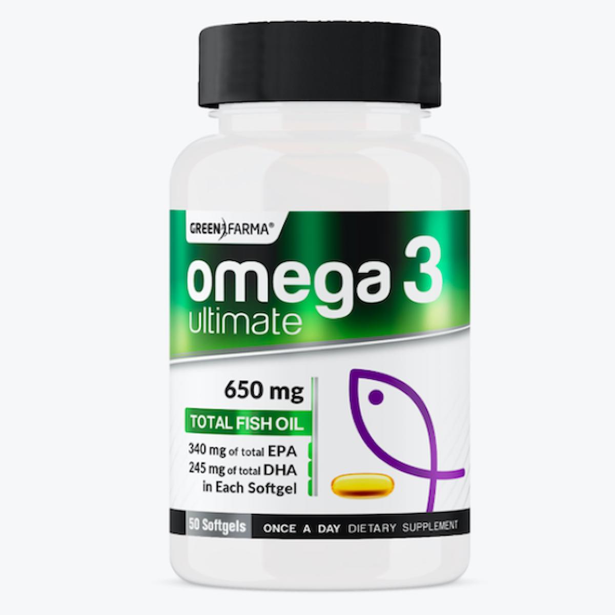 Green Farma Omega 3 Ultimate 50 Softgel