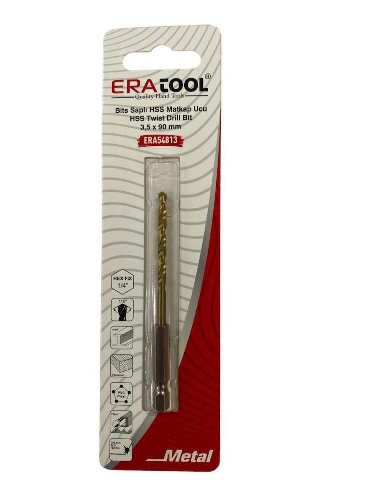 Eratool 54813 Altıgen Hss Matkap Ucu 3,5X90 mm