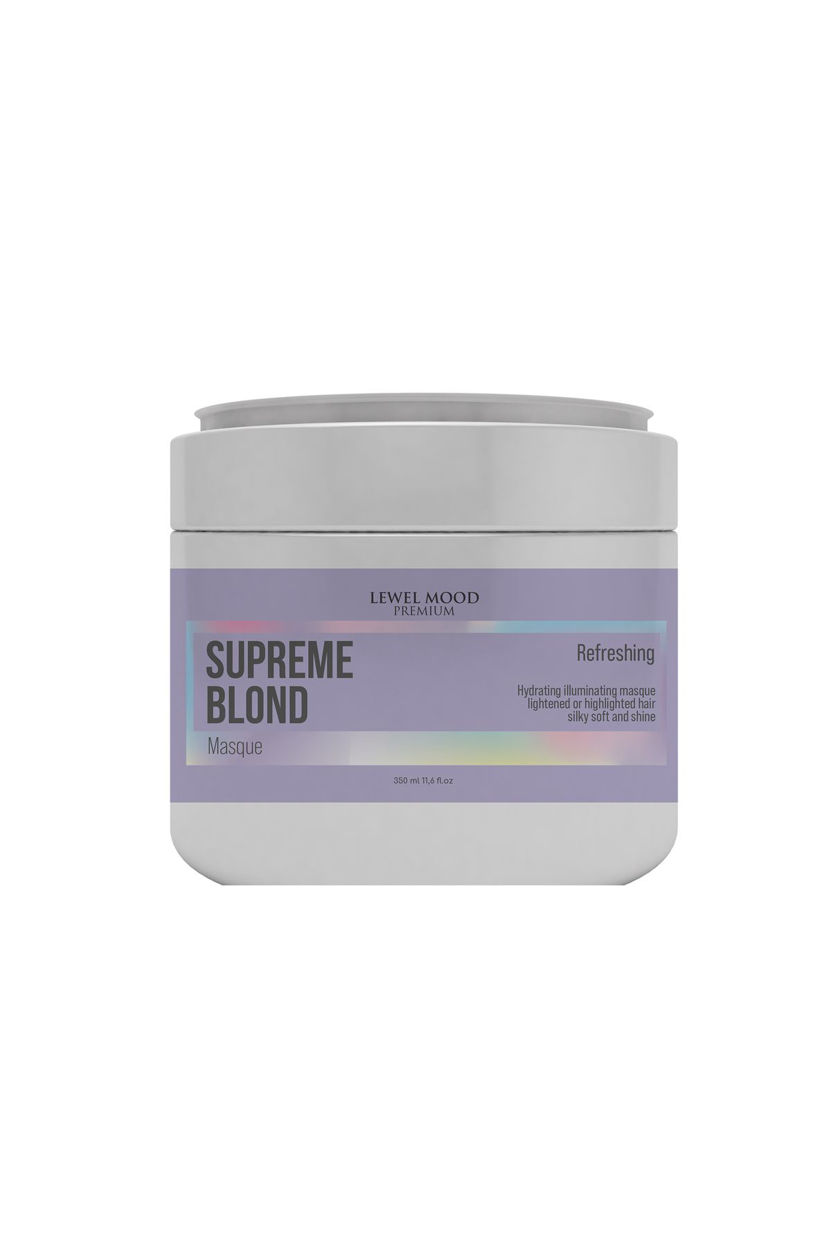 Lewel Mood Premium Supreme Blond Masque Sarı Saçlar Için Bakım Saç Bakım Maskesi 350 ml