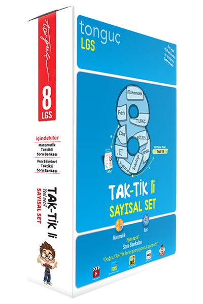 8. Sınıf LGS Taktikli Sayısal Set Tonguç Akademi