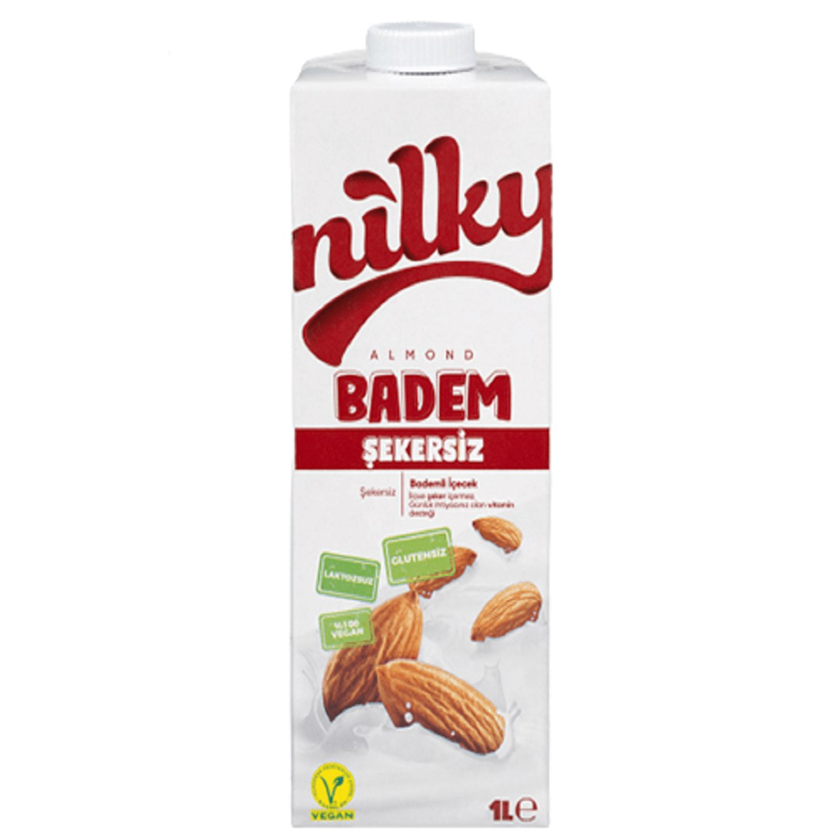 Nilky Laktozsuz Tam Yağlı 1 lt Badem Sütü