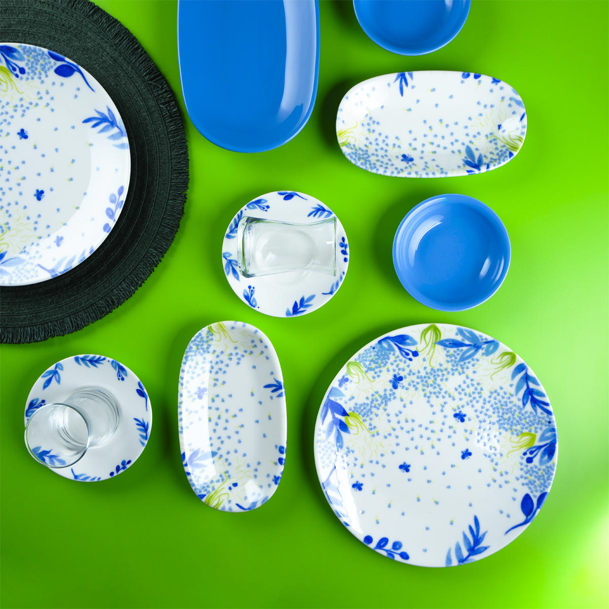 Aryıldız Blue Mimosa 19 Parça 4 Kişilik Kahvaltı Takımı