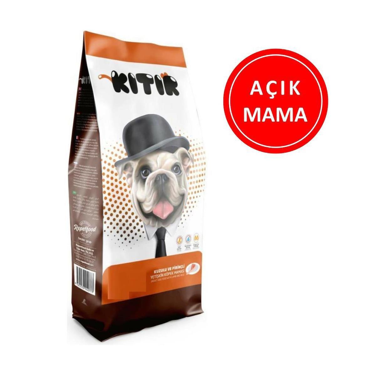 Kıtır Kuzu Etli Prinçli Yetişkin Köpek Maması 1 Kg AÇIK