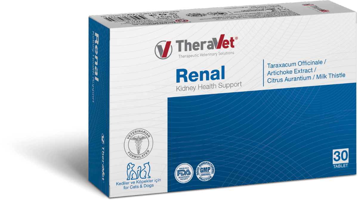 Theravet Yavru-Yetişkin Böbrek Sağlığı İçin Tablet 30 Tablet