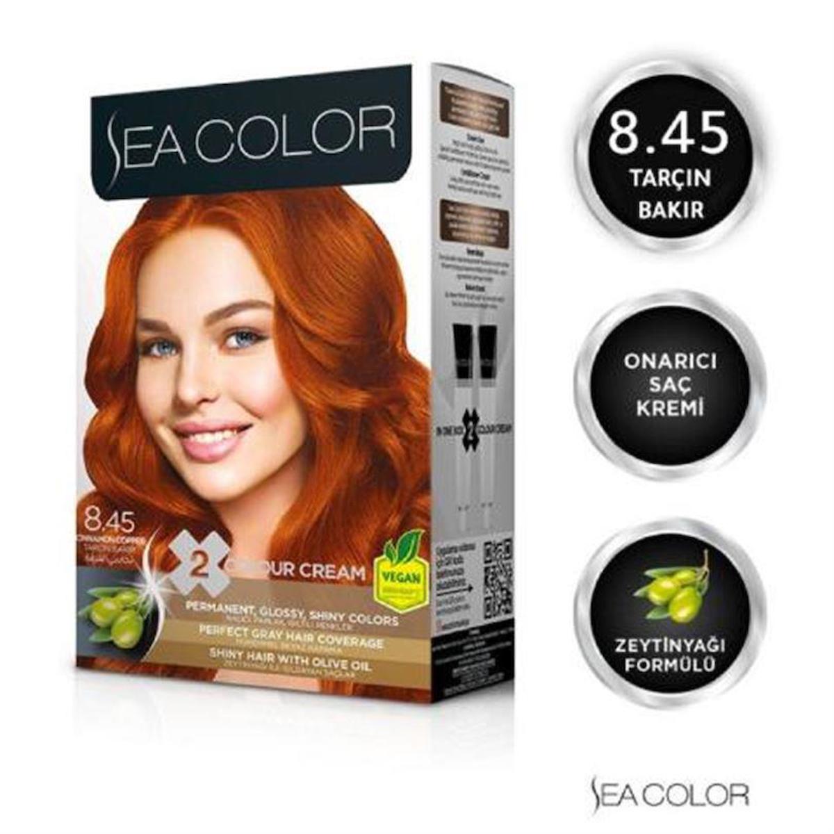 SEA COLOR KIT SAÇ BOYASI 8.45 TARÇIN COPPER