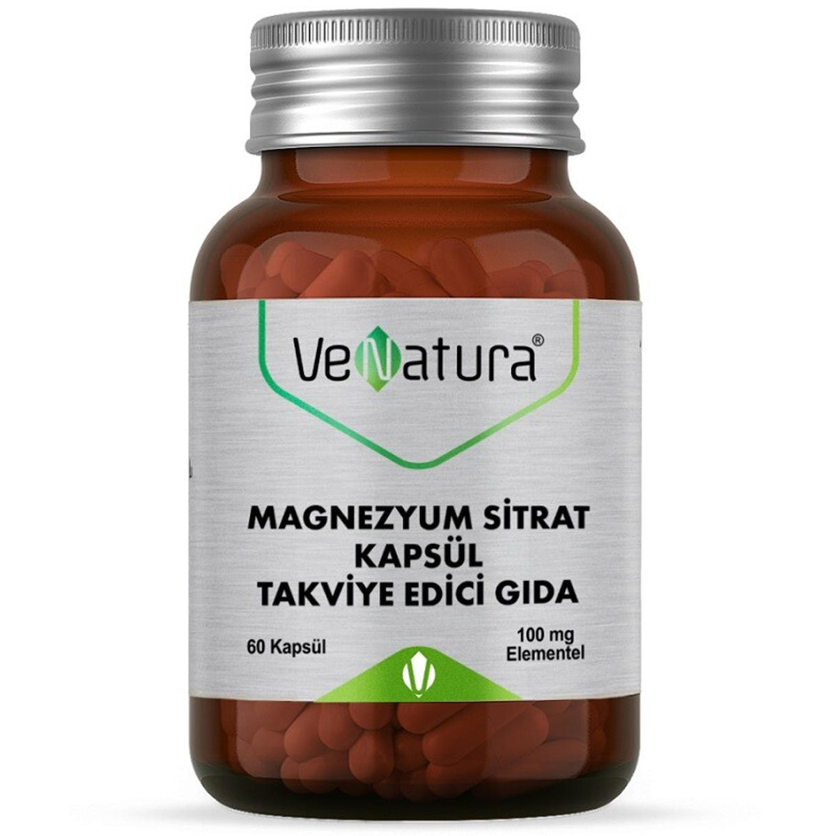 Venatura Magnezyum Sitrat 60 Kapsül