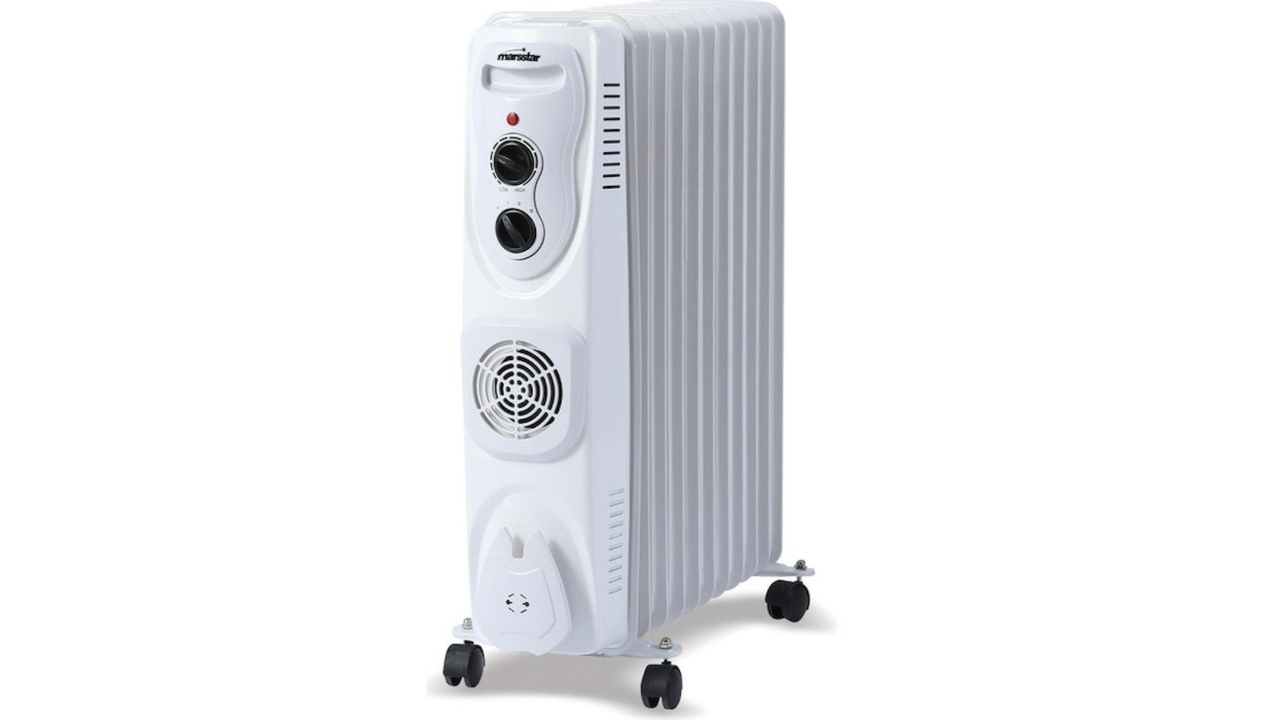 Mars Star Turbo Fanlı 11 Dilim Elektrikli Yağlı Radyatör, 2500 Watt Petek Isıtıcı – B08F