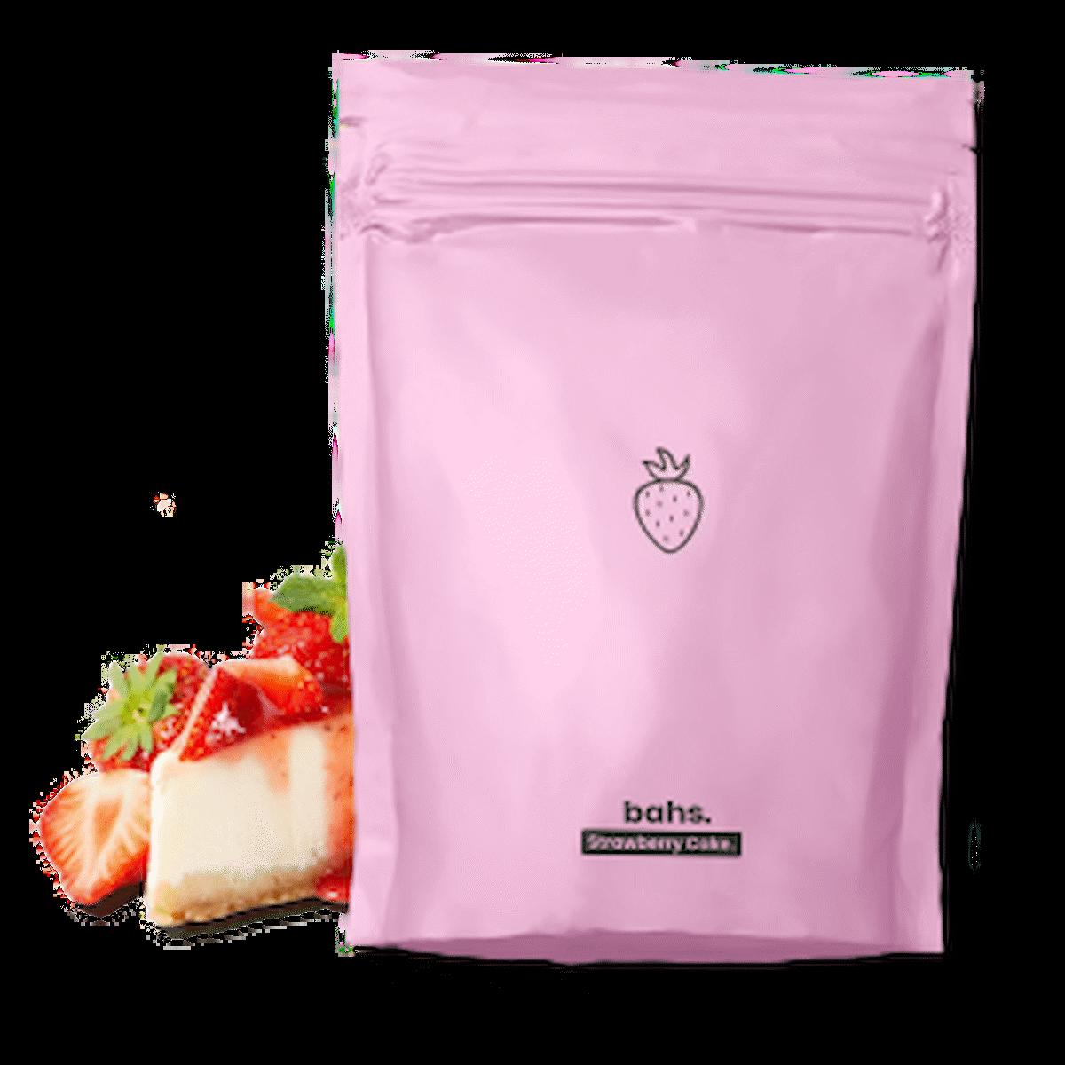 Bahs Proteinli Öğün Tozu - Strawberry Cake 600gr - 10 servis