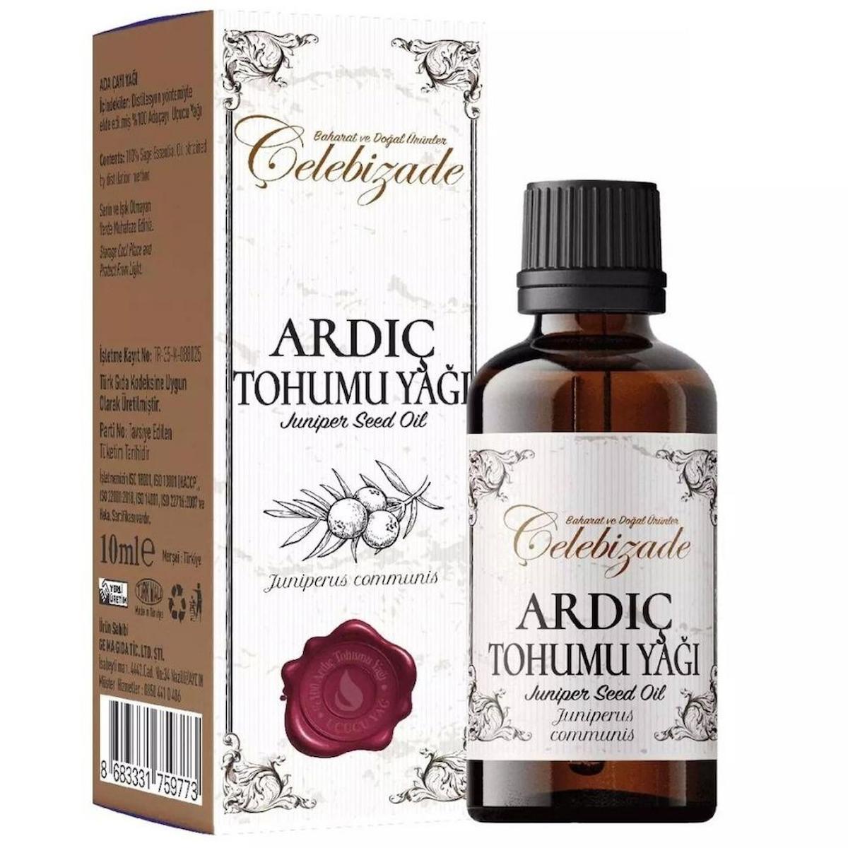 %100 Ardıç Tohumu Uçucu Yağı 10 ml