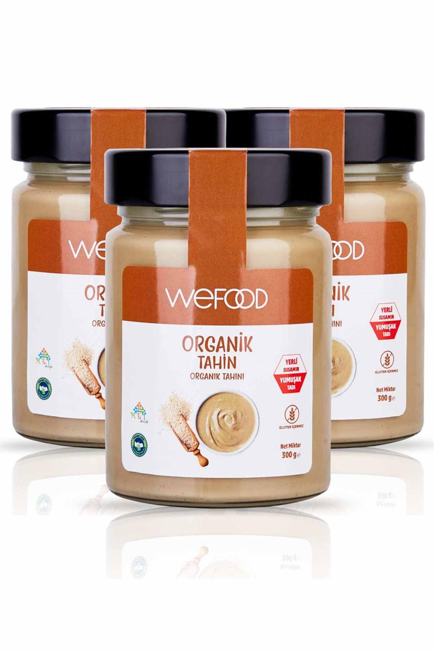 Wefood Organik Tahin 300 gr 3'lü (Yerli Susam)