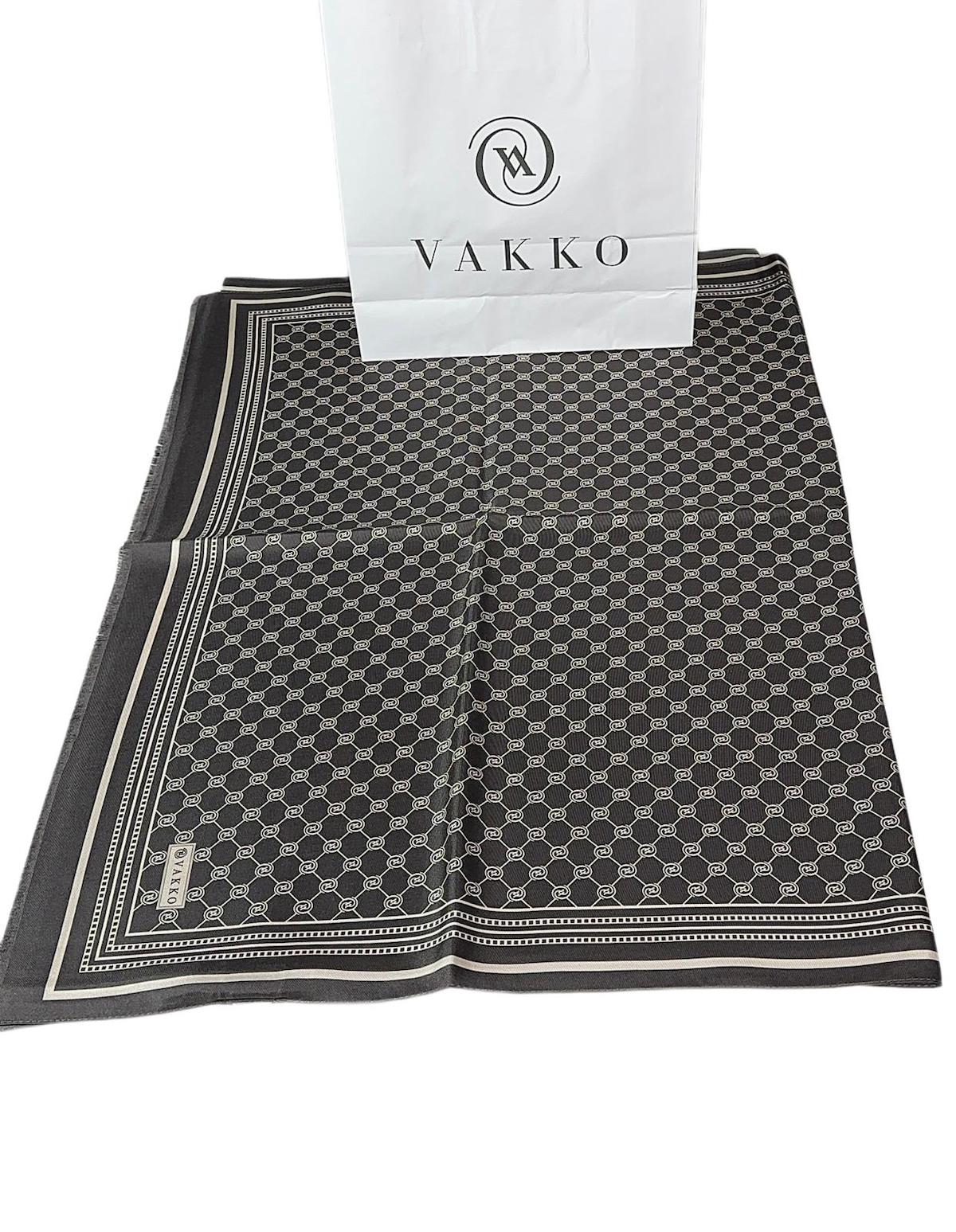 Vakko 68x200 Twill İpek Şal (02517)