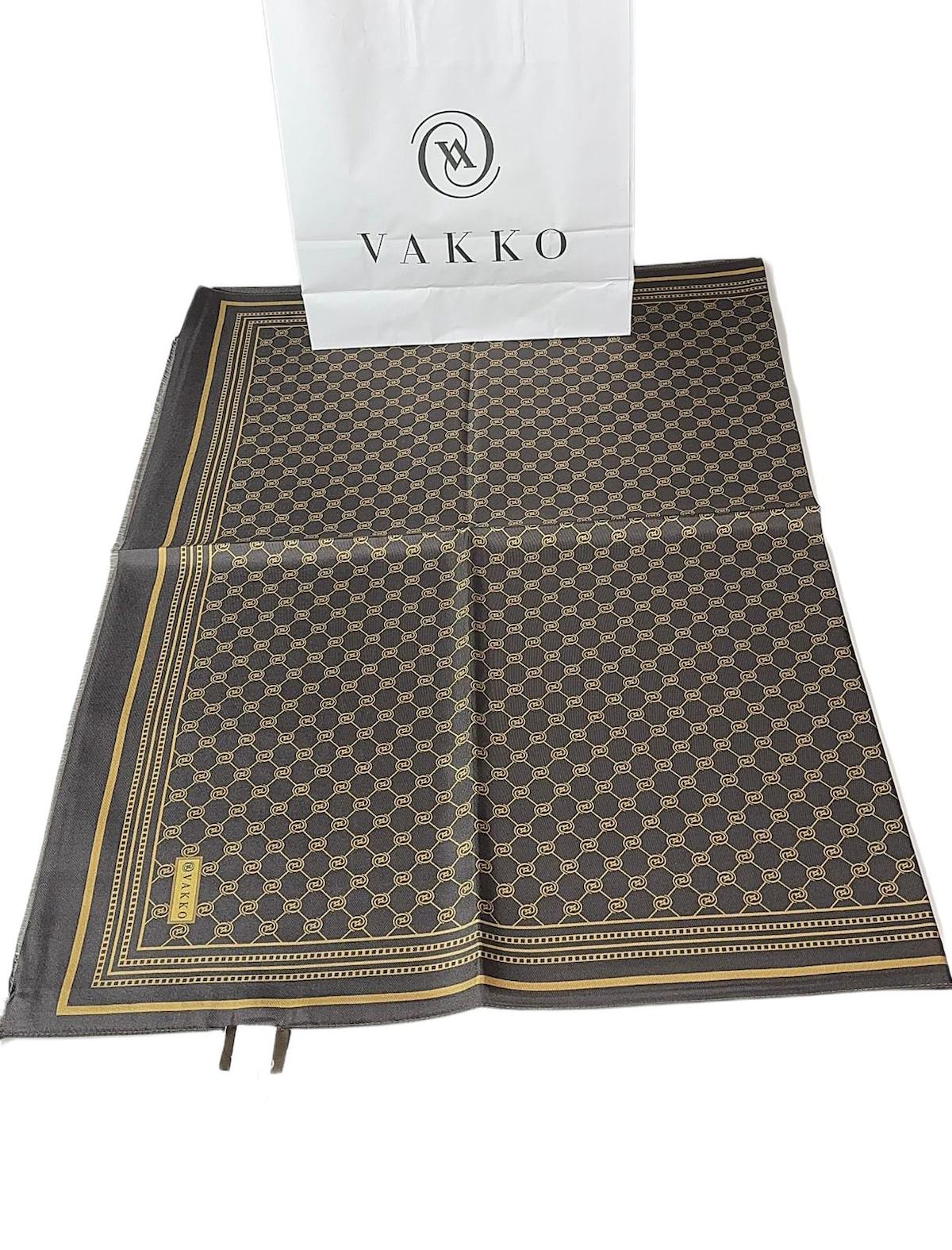 Vakko 68x200 Twill İpek Şal (02518)