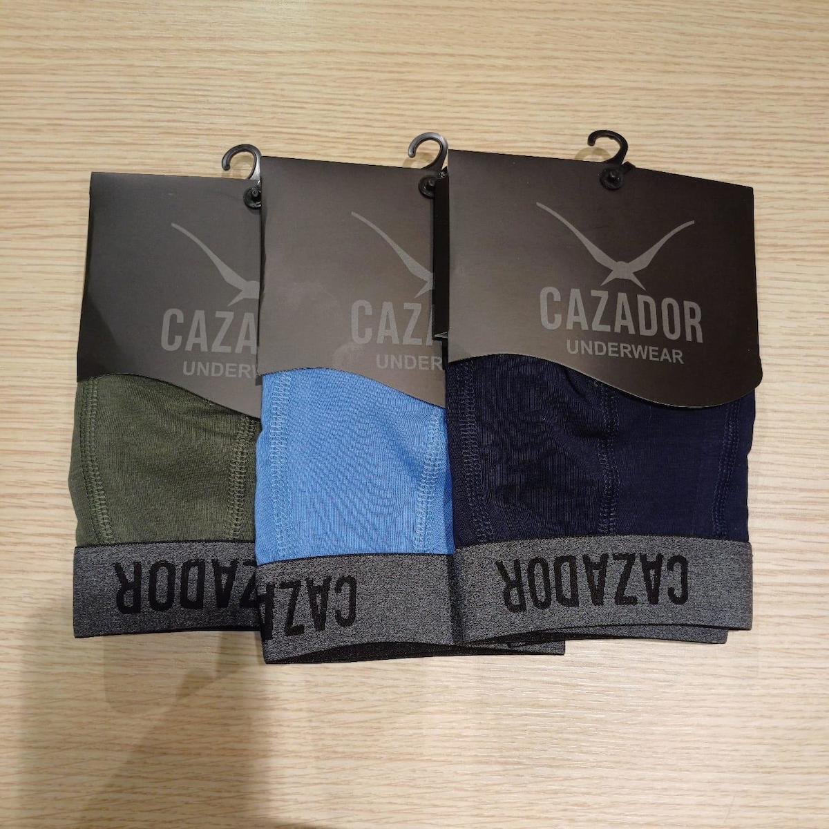 CAZ 9301 3'LÜ BOXER MAVİ-LACİVERT-YEŞİL XXL BEDEN