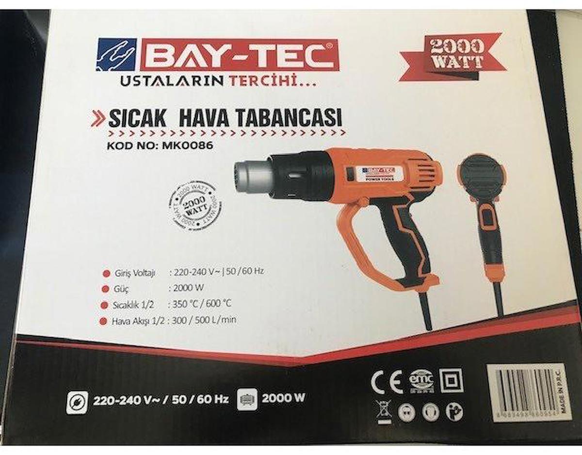 Bay Tec Mk 0086 2000W Sıcak Hava Tabancası / Bay Tec