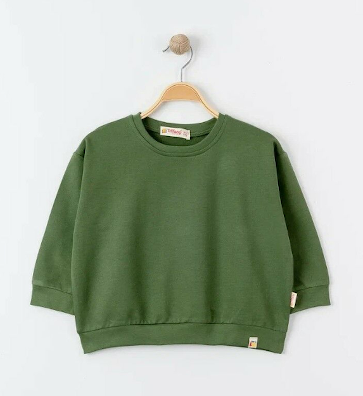 Tiffany Sweatshirt Oversize Theme Haki