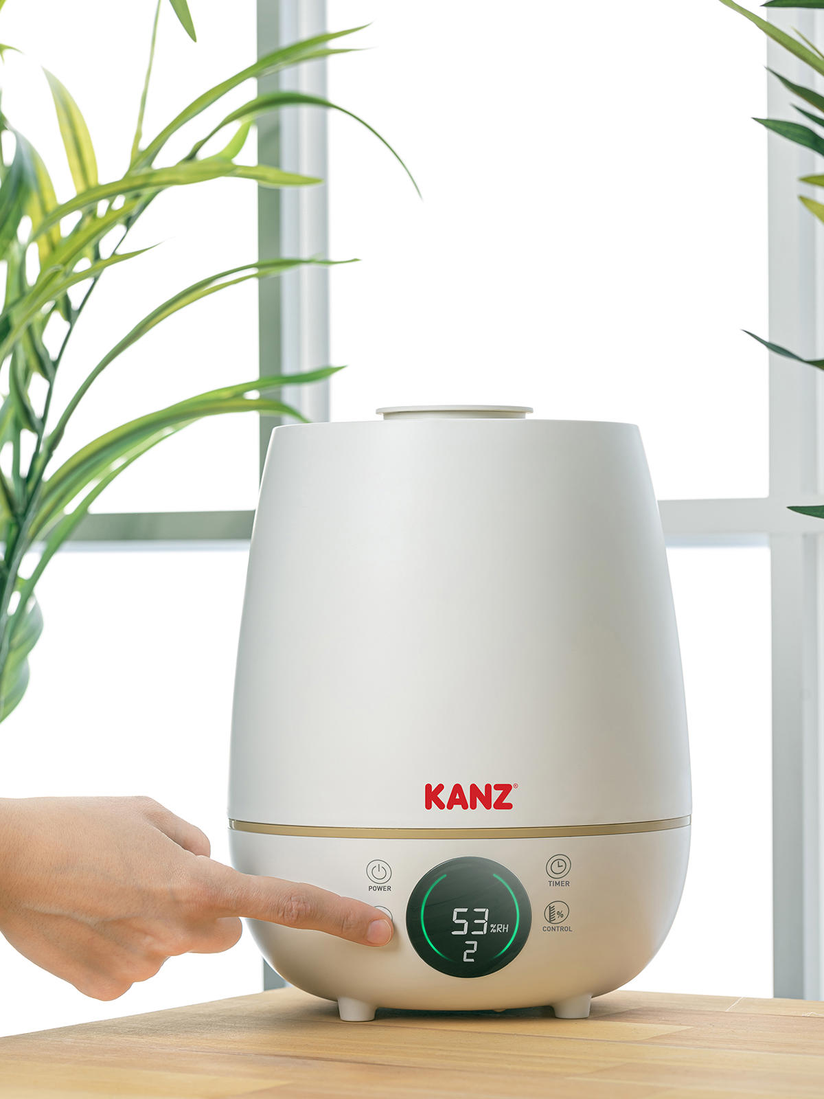 Kanz Soğuk Buhar Makinesi Beyaz