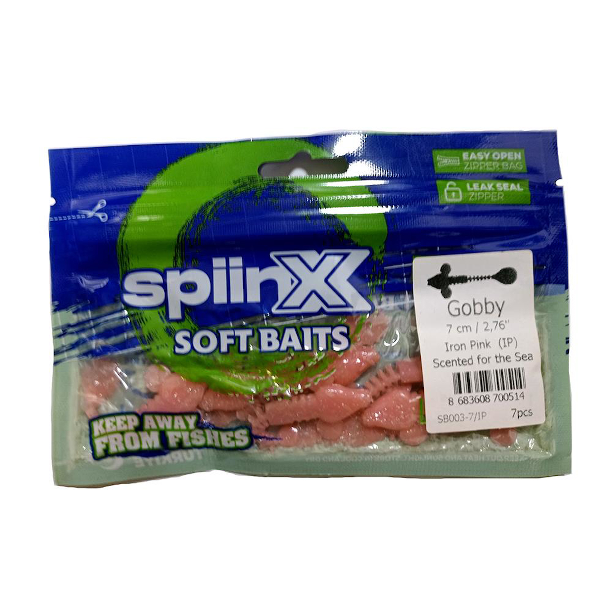 Spiinx Gobby 7cm Lrf Silikon Yem