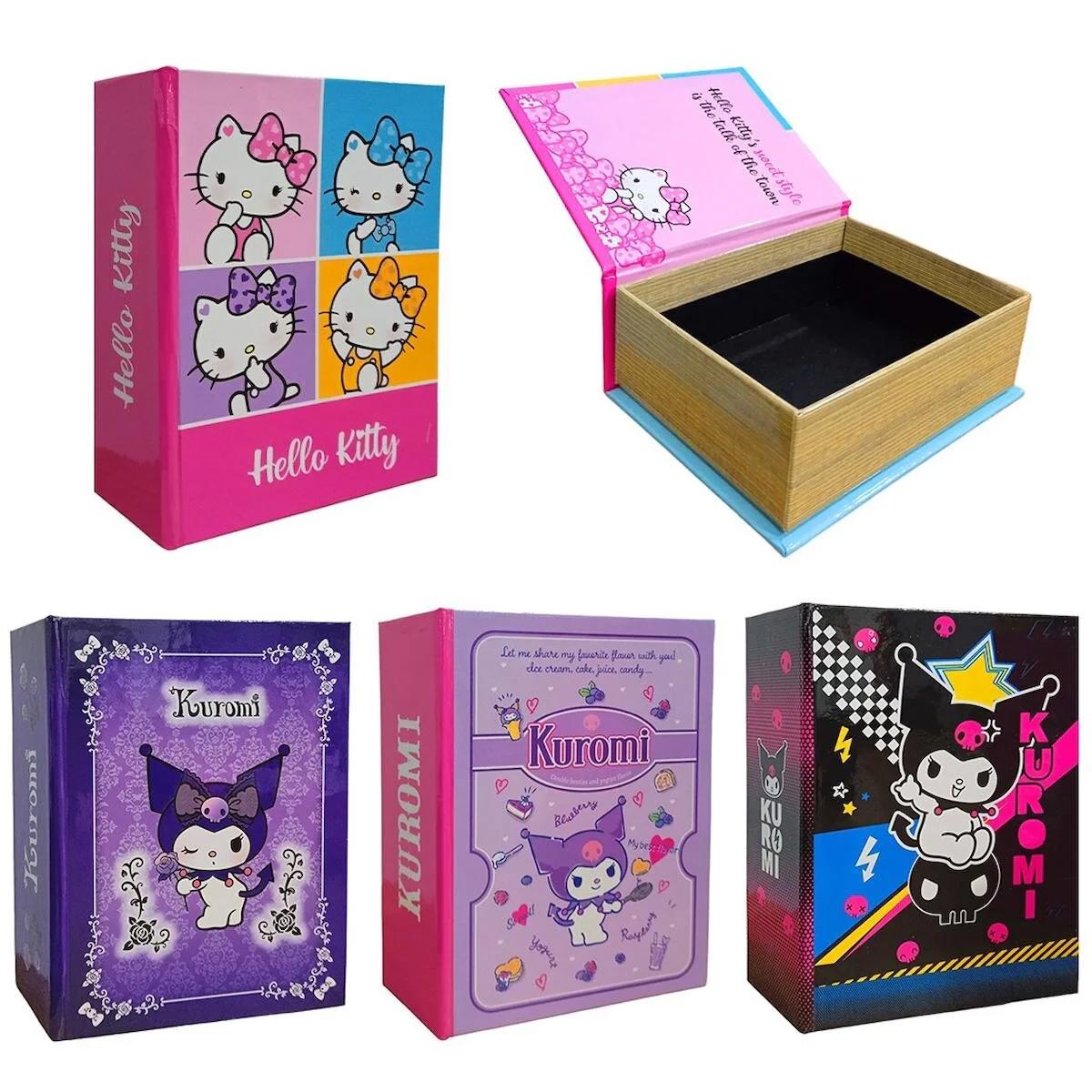 Kuromi - Hello Kitty Kutu 216-30 Kitap Görünümlü Mini