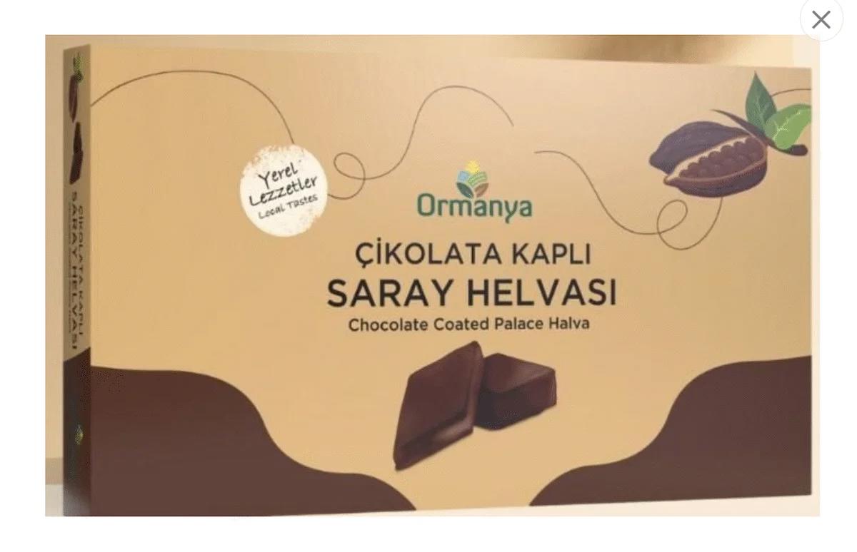 ÇİKOLATA KAPLI SARAY HELVASI 500 GR