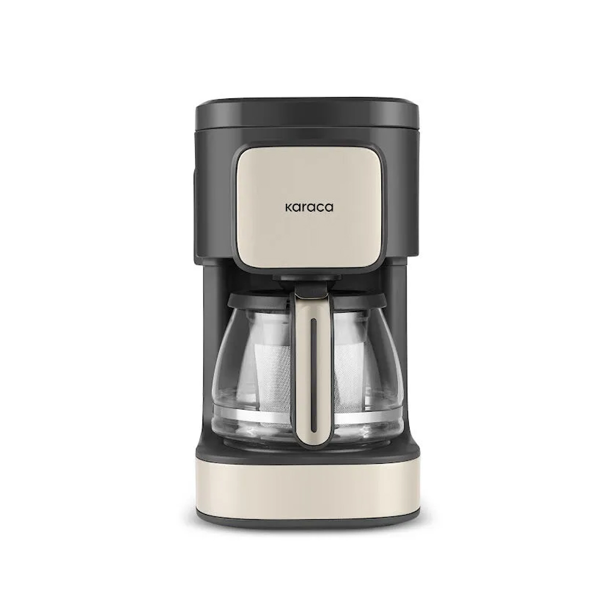 Karaca Just Coffee Aroma 2 In 1 Filtre Kahve ve Çay Demleme Makinesi Bej