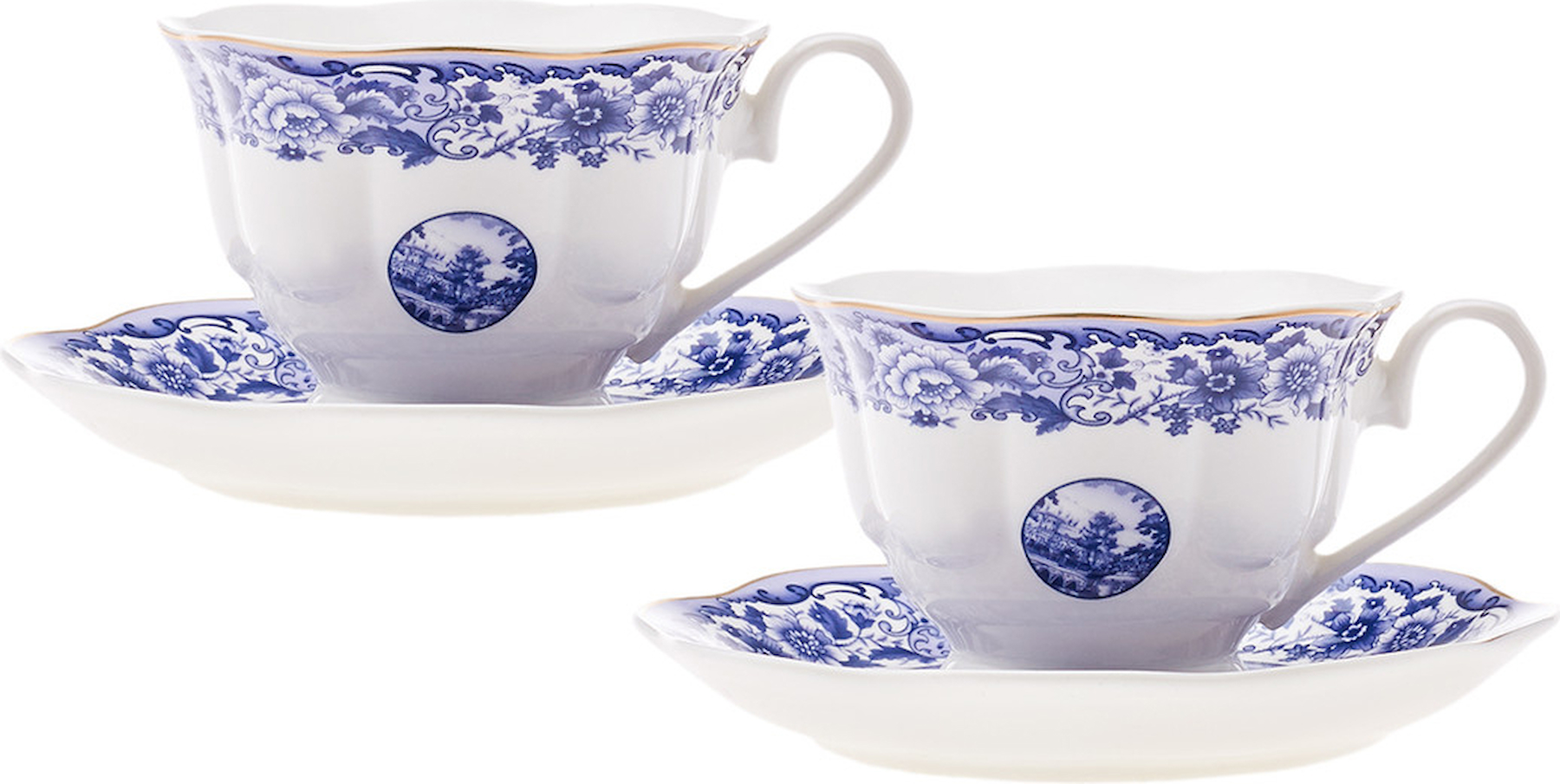 Blue Odyssey 2 Kişilik Çay Fincanı Takımı 220 Ml