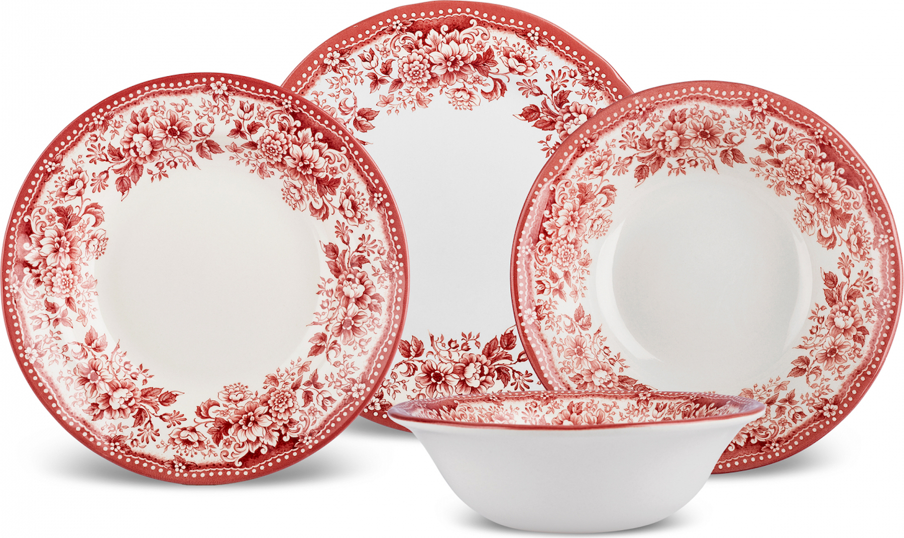 Forever Bone Diana Rose 24 Parça 6 Kişilik Yemek Takımı