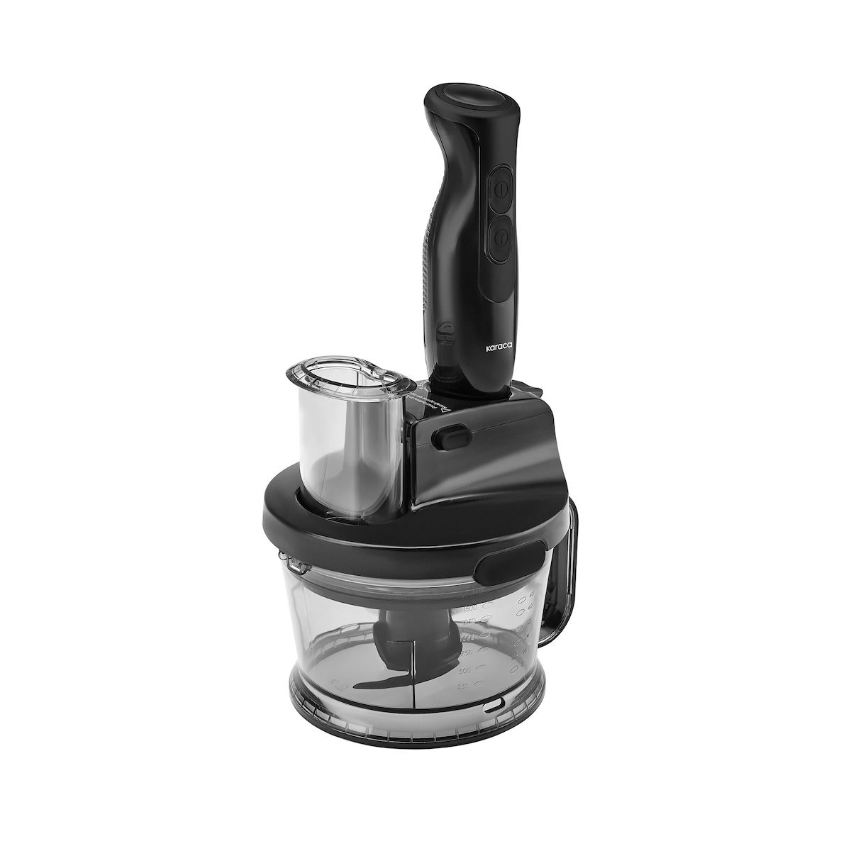 Karaca Pro-Multimax Mutfak Robotu Onyx Black 2000 W