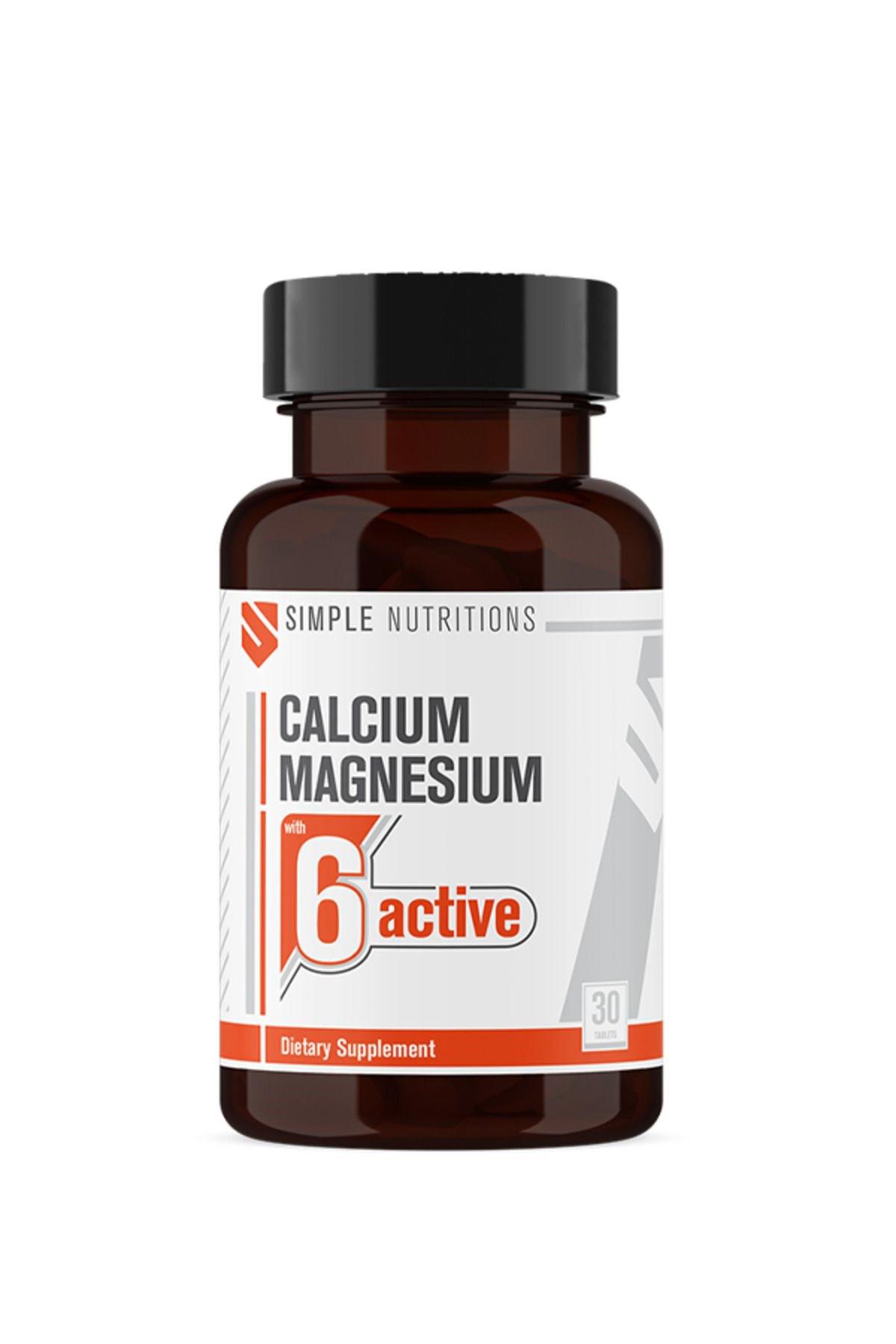 Calcium Magnesium with 6-Active 30 Tablet