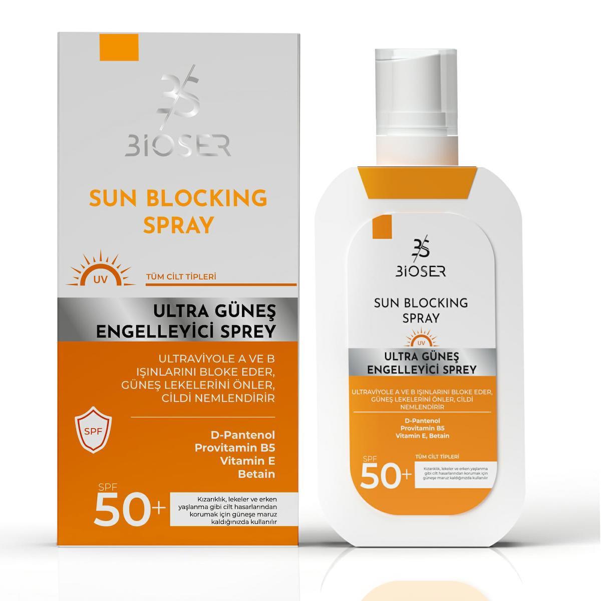 Bioser Leke Karşıtı Güneş Kremi & Spreyi SPF50+ 100 ML