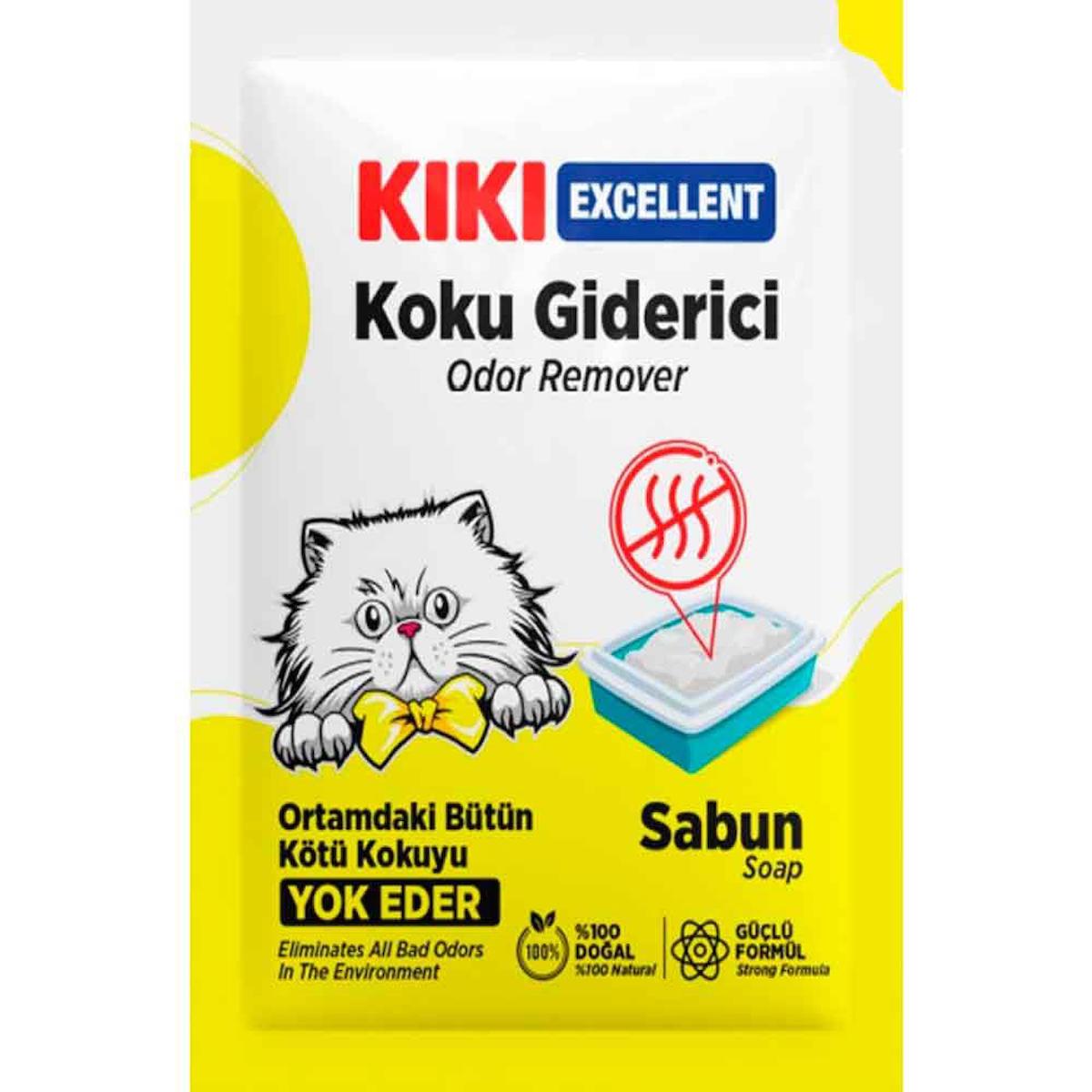 KIKI Kedi Kumu Koku Giderici Toz Sabun 25 GR